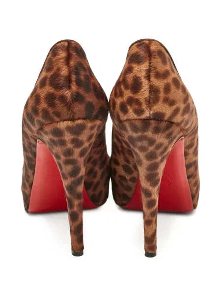 Lodičky Christian Louboutin Pre-owned s potiskem hnědé