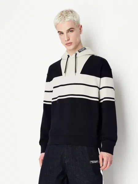 Худі Armani Exchange темно-синій синє
