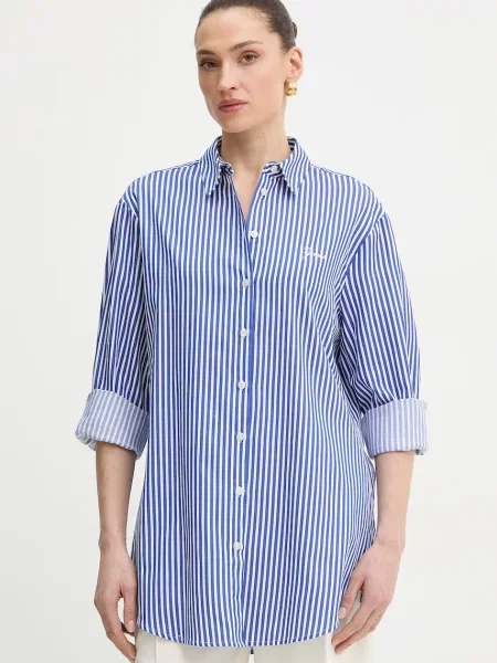 Guess koszula TECLA niebieska