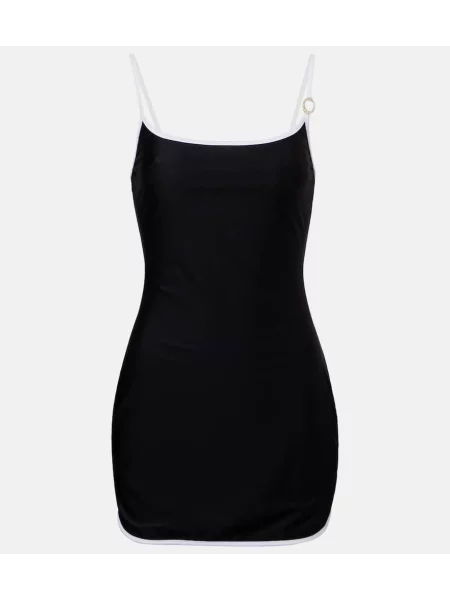 Rochie Oseree din jerseu negru