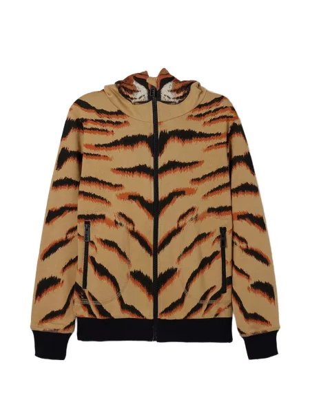 Bluza z kapturem dziecięca Desigual brązowa