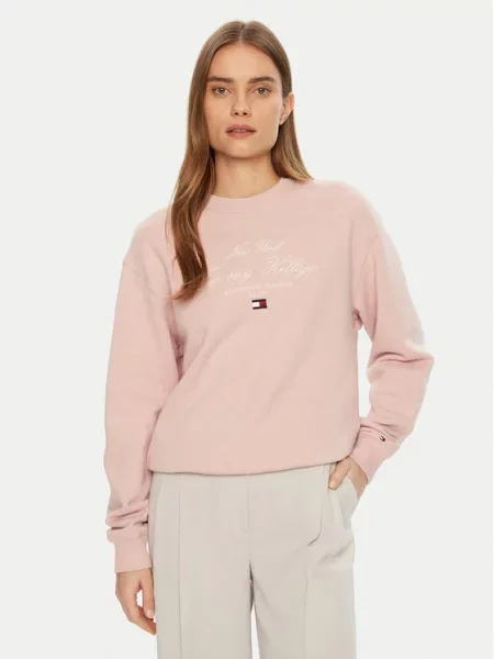 Μπλούζα Tommy Hilfiger ροζ