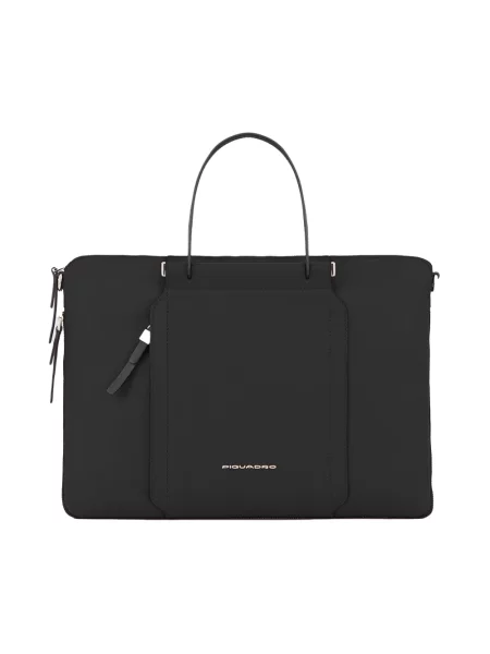 Torba na laptopa Piquadro czarna
