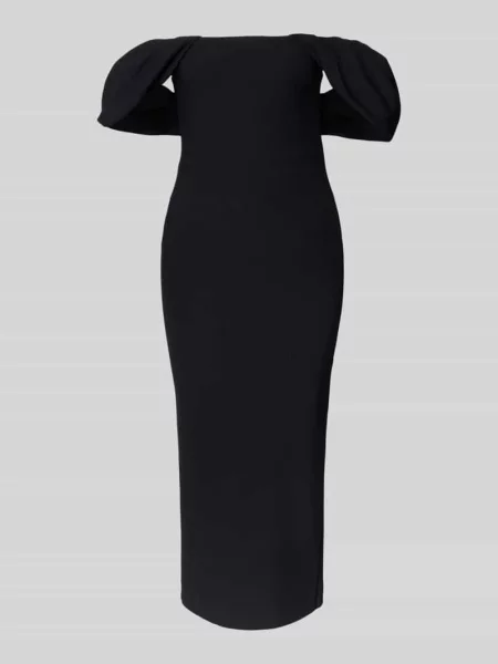 Sukienka koktajlowa midi model ‘Jacinta’ Forever New czarna