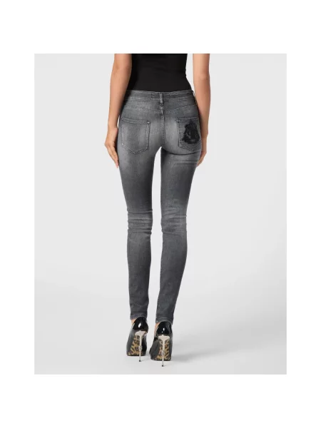 Jeansy Philipp Plein szare