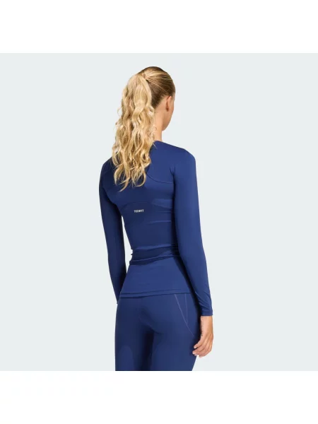 Koszulka TECHFIT Long Sleeve Training niebieska