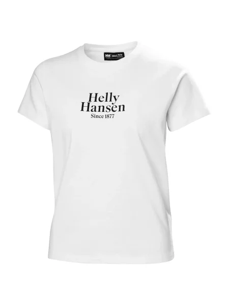 Koszulka Helly Hansen Core Graphic biała