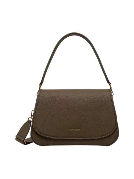 MICHAEL Michael Kors torebka crossbody skórzana Holmes zielona