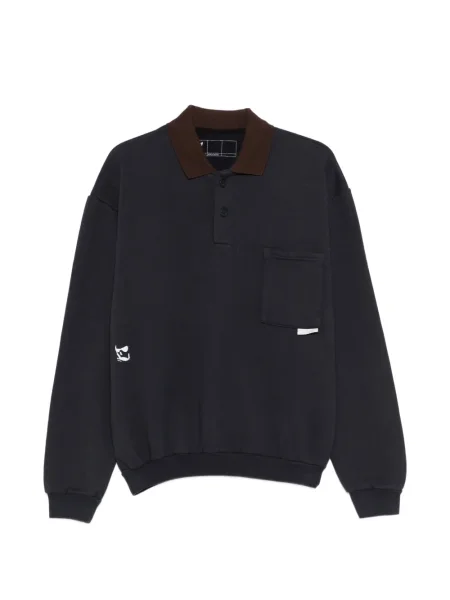 Поло тениска Gr10k синьо