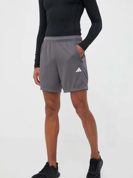 Kratke hlače za trening adidas Performance Train Essentials siva