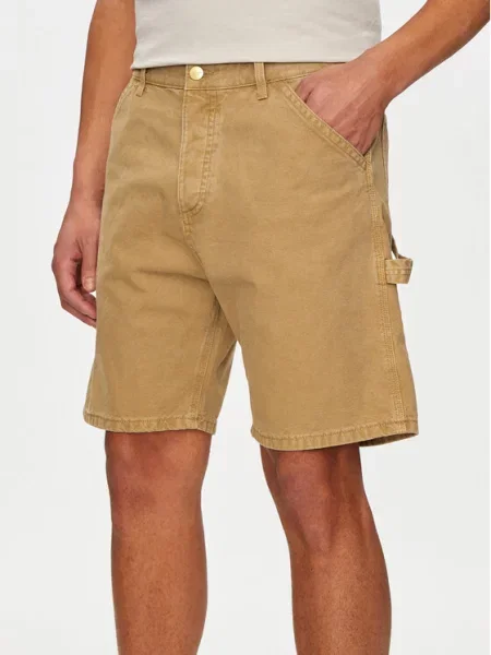 Jack & Jones Szorty jeansowe Jjitony brązowy