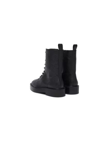 Gležnjarji Calvin Klein Conc Welt Lace Up Boot Lth črna