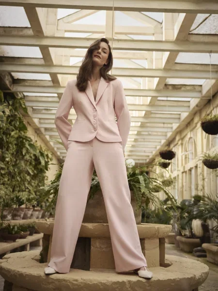 Pantaloni Marisse roz