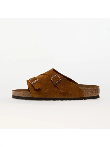 Sneakersy Birkenstock zamszowe pomarańczowe