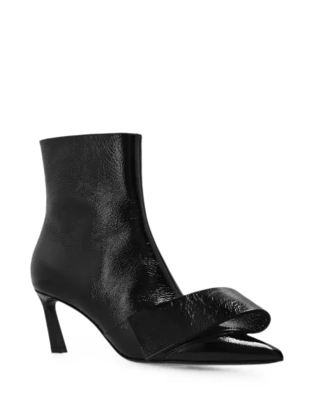 Cizme scurte Givenchy cu funde negru
