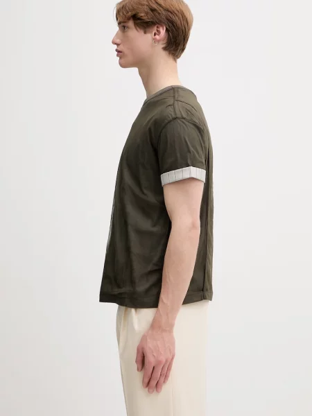 Andersson Bell Overlay Roll-up Cuffs tricou pentru bărbați