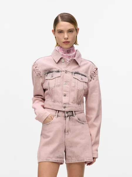 KARL LAGERFELD JEANS Prehodna jakna roza
