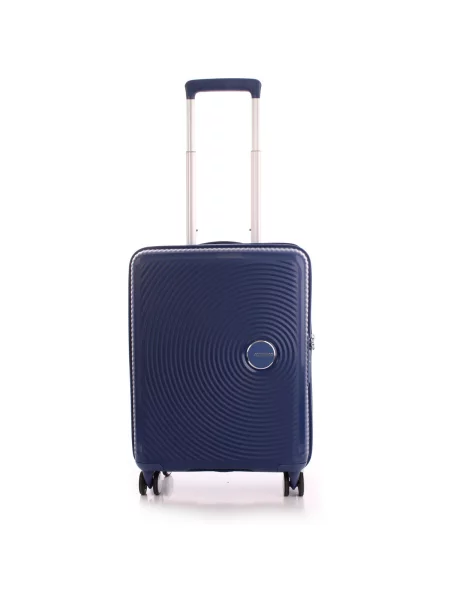 Cestovní kufr American Tourister Soundbox 41 l midnight navy modrý