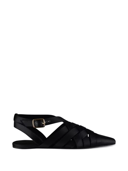 Pantofi cu toc Loro Piana negru