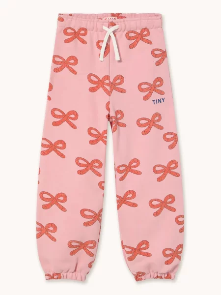 Tinycottons tepláky WORMS SWEATPANT růžové