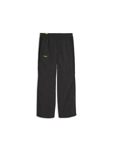 Spodnie PUMA × ASTON MARTIN ARAMCO TEAM Lifestyle T7 o kroju oversize Akcesoria S czarny