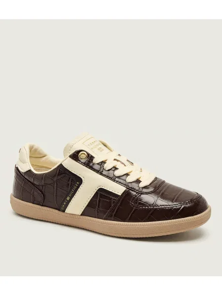 Tommy Hilfiger Bőr edzőcipő TH Tribeca