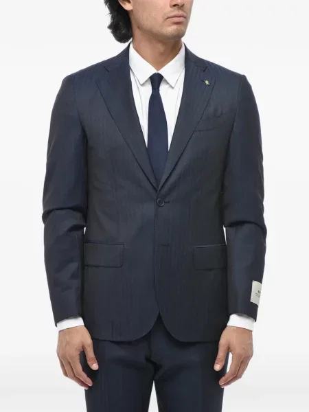 Costum Corneliani de lână albastru