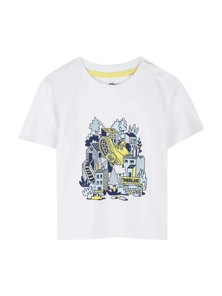 Tricou copii Timberland alb