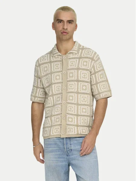 Only & Sons Риза Bart бежов