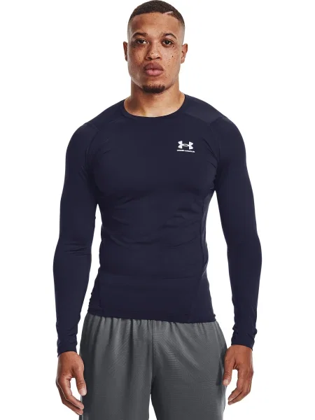 UNDER ARMOUR Tricou funcțional albastru închis alb