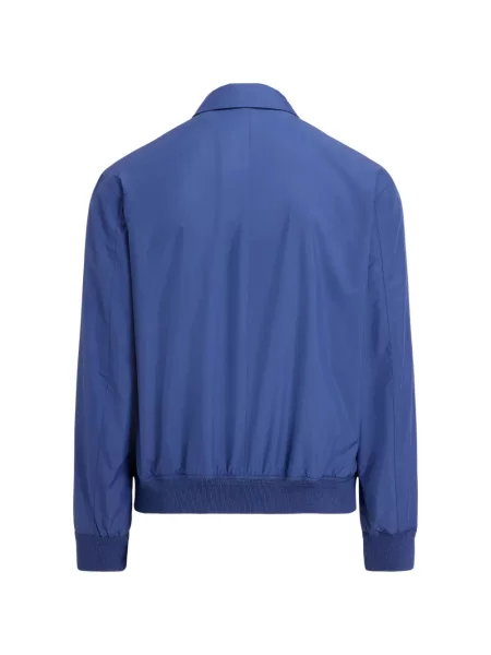 Tricou polo Polo Ralph Lauren cu glugă cu blană cu broderie roșu