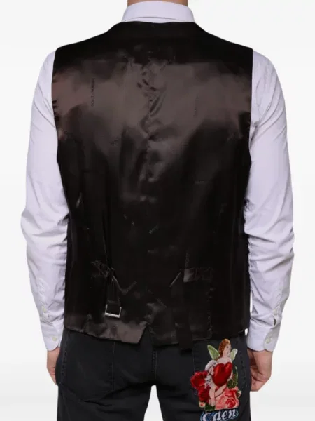 Vestă Dolce & Gabbana cu imagine negru
