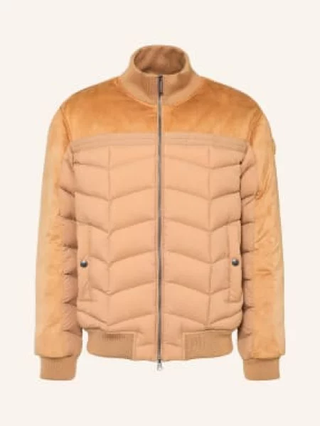 Colmar Péřové Bundy Z Kombinace Materiálů / velbloudí béžová