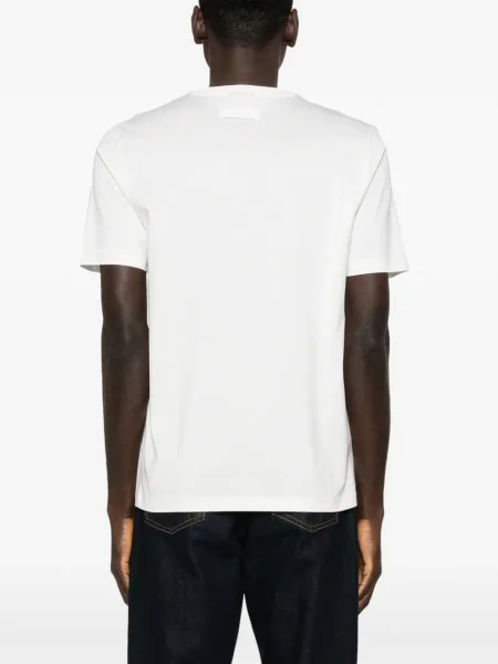 Tricou Hugo scurt alb