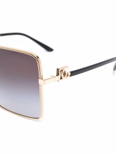 Sluneční brýle Dolce & Gabbana Eyewear s přechodem barev zlaté
