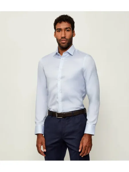 Calvin Klein Cămașă celest albastru