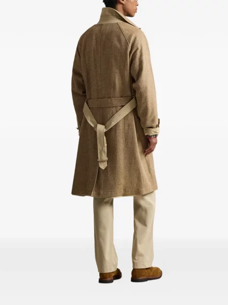 Șapcă Polo Ralph Lauren cu model herringbone din țesătură twill cu imagine albastru