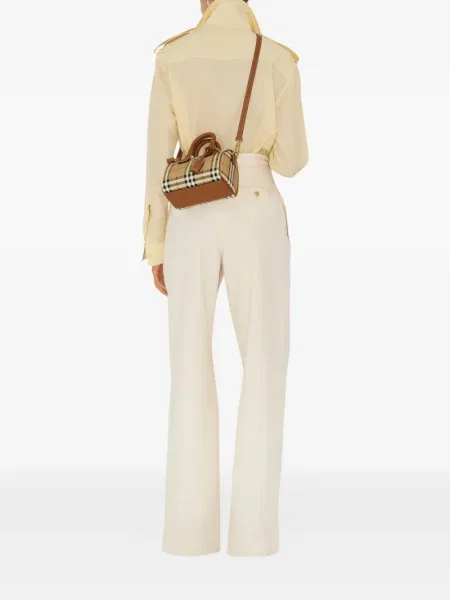 Карирана мини чанта Burberry