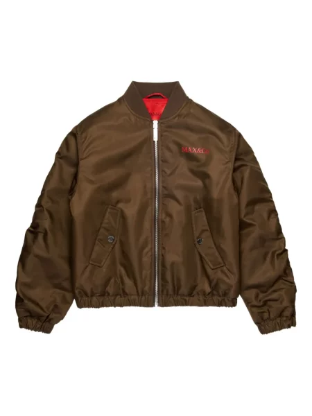 Kurtka bomber dziecięcy Max&co. brązowy