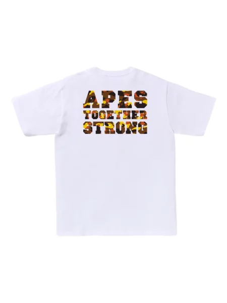 Raštuotas kamufliažinis marškinėliai A Bathing Ape®