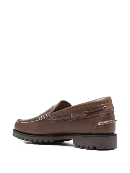 Pantofi loafer Sebago din piele maro