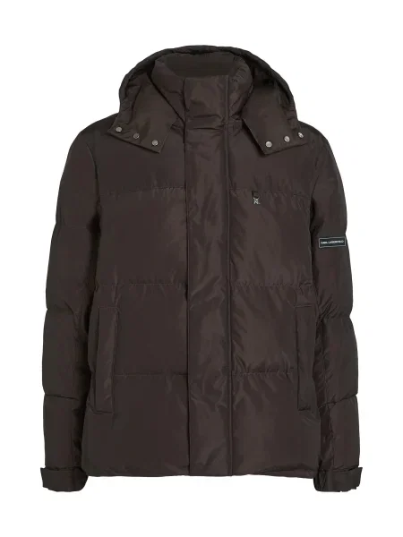 Karl Lagerfeld Prehodna jakna temno rjava