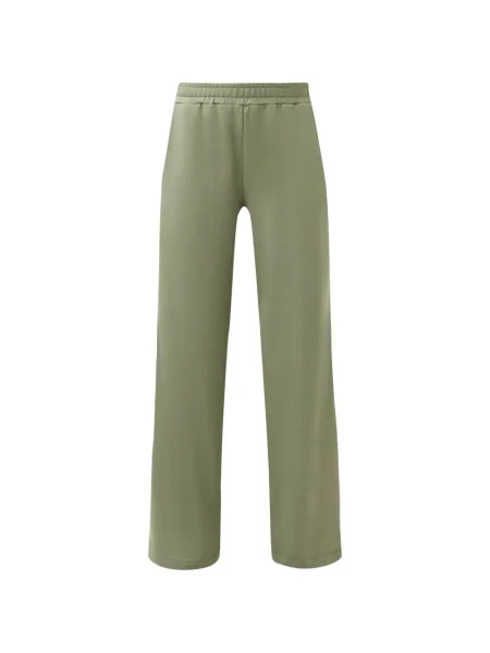 Pantaloni Sweaty Betty cu dungi alergare verde