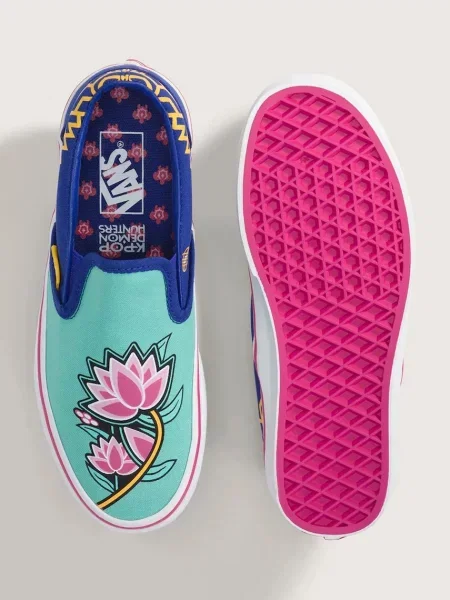 Vans ниски кецове за деца синьо
