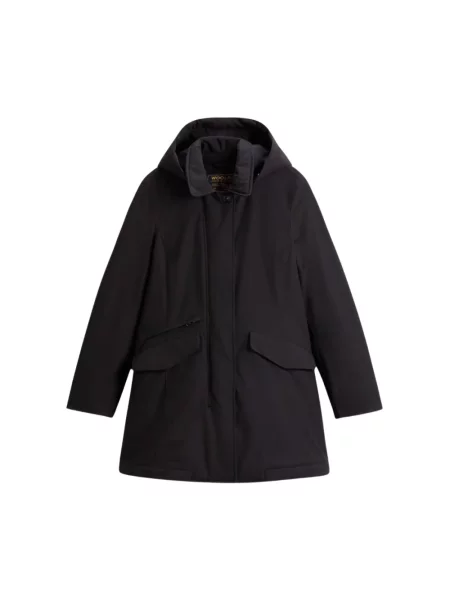Lekka kurtka Woolrich czarna