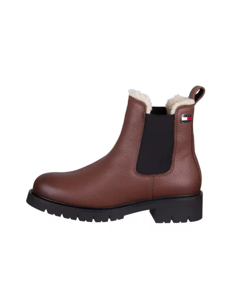 Pantofi Tommy Hilfiger maro