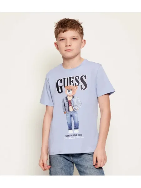 Guess Póló Regular Fit kék