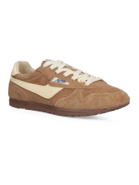 Sneakersy Autry skórzane beżowe