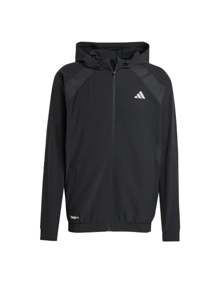 ADIDAS PERFORMANCE Jachetă de trening Tech Apparel negru alb