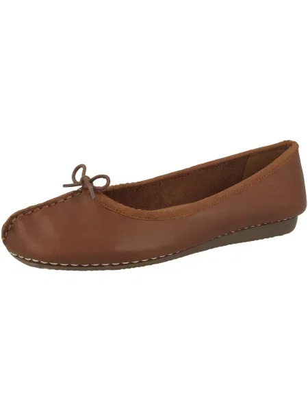 Clarks Baleríny Freckle Ice hnedá